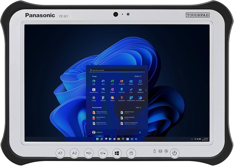 Amazon.com : Toughbook Panasonic G1, FZ-G1 MK5, Rugged Tablet