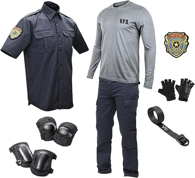 バイオハザードRE:2』R.P.D.支給ユニフォーム8点セット Sサイズ