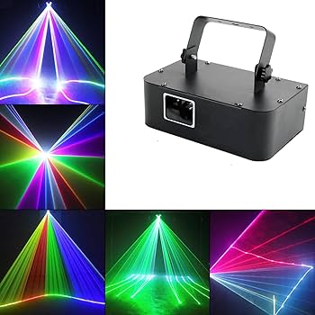 PAIFIEVD 3D RGBビームプロジェクターライト2台 Amazon.co.jp