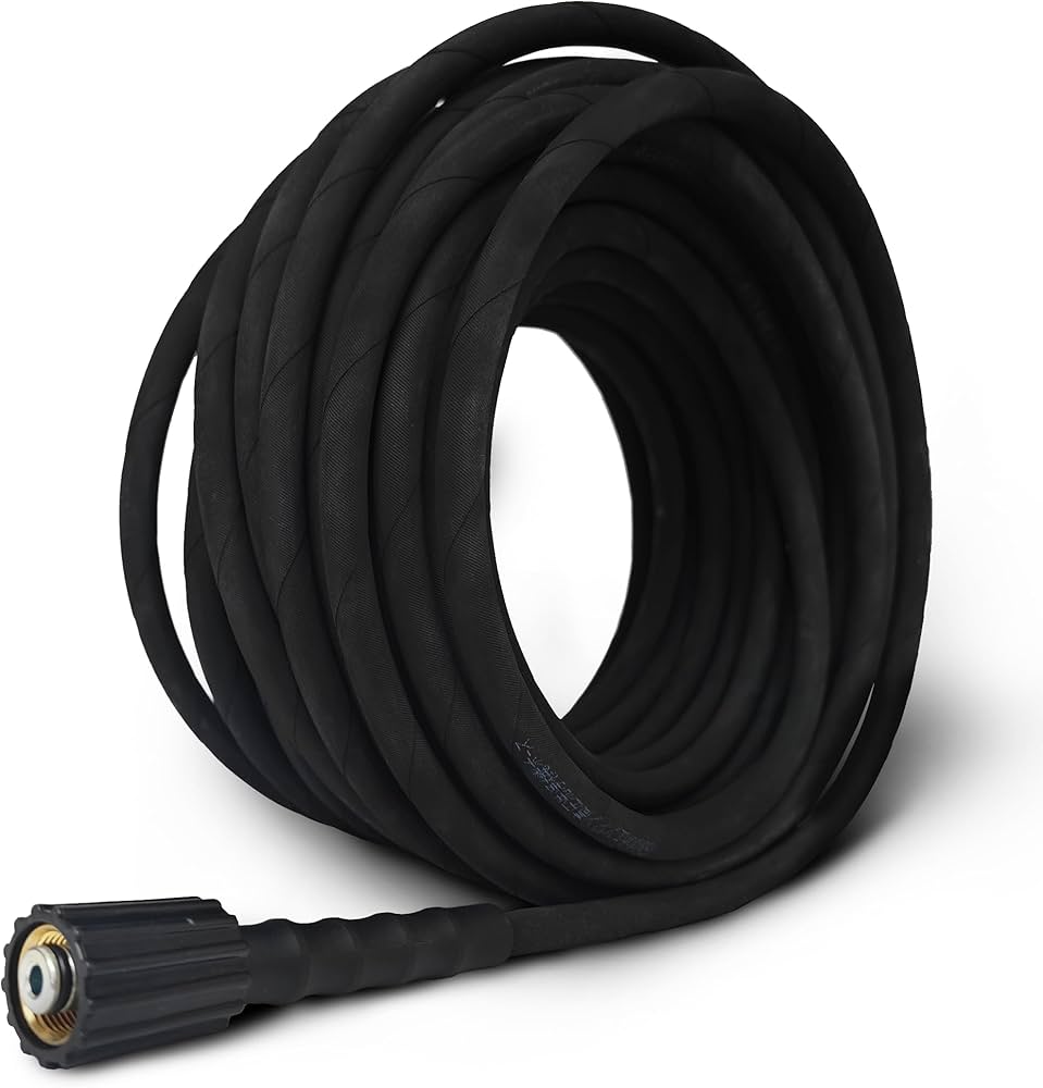 Amazon | Gaidoh 高圧ホース エンジン式高圧洗浄機用 耐圧400キロ ゴム