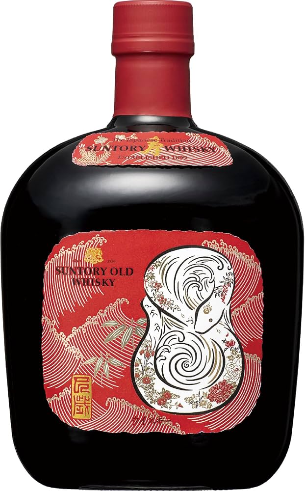 Amazon.co.jp: オールド 巳歳 干支ラベル 700ml [サントリー