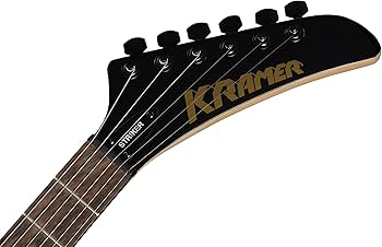 Amazon.com: Kramer Striker Figured HSS Stoptail, Trans Black