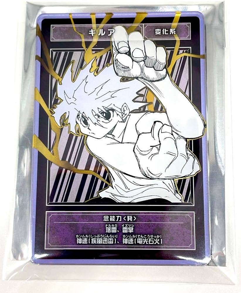 hunter×hunter ハンター×ハンター キルア カード Amazon.co.jp: HUNTER