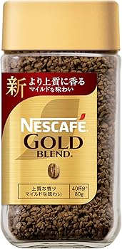 Amazon.co.jp: ネスカフェ ゴールドブレンド 80g(40杯分),瓶