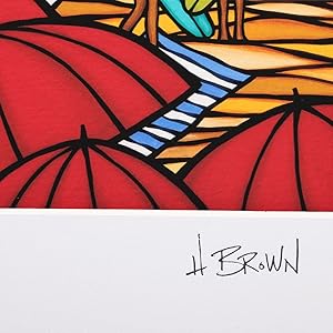 Lサイズ ヘザー ブラウン 『 サウス ポイント 』 406mm × 508mm Amazon