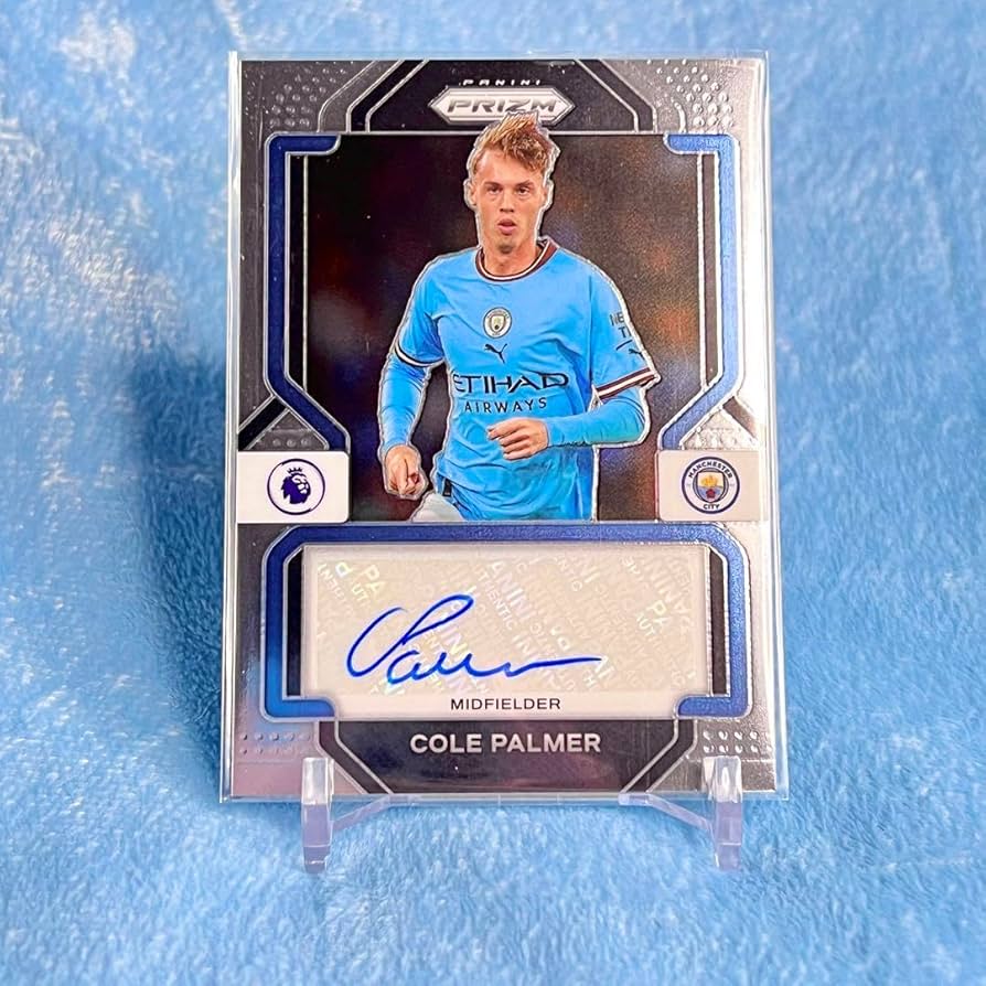 Prizm マンチェスター・シティ コール・パルマー 直筆サインカード