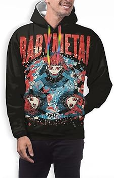 Amazon.co.jp: [misdozcq] BABYMETAL ベビーメタルメンズ パーカー
