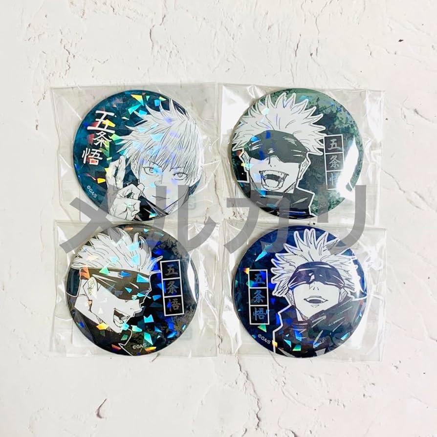 呪術廻戦 オールスター 缶バッジ 五条悟 14番 40点 呪術廻戦