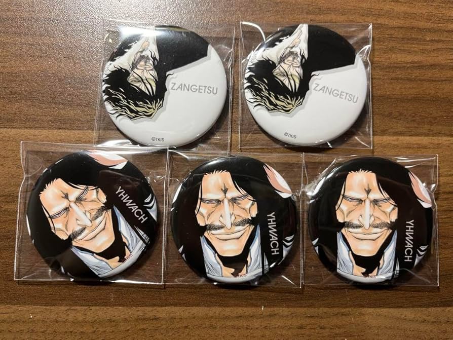 BLEACH 原画展 缶バッジ 浮竹十四郎 ໒꒱· ゜ BLEACH WORLD 缶バッジ