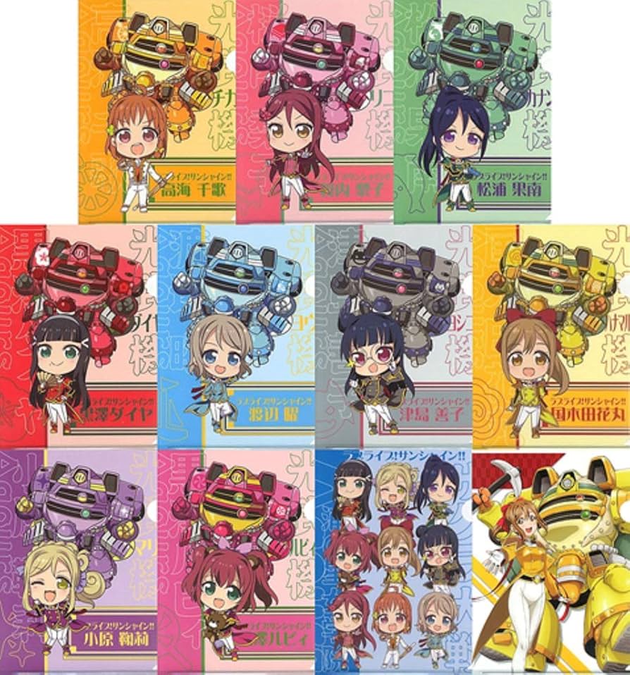 サクラ大戦 クリアファイルセット サクラ大戦』25周年記念オリジナル