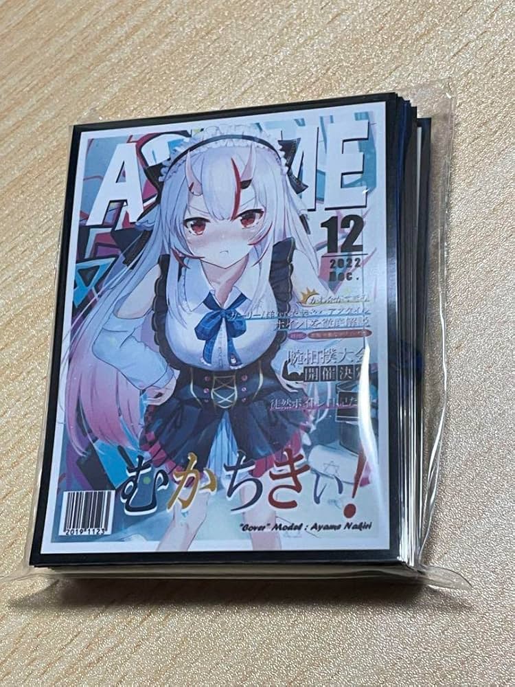 ホロライブ スリーブ 雑誌風 宝鐘マリン 白上フブキ 白銀ノエル 百鬼
