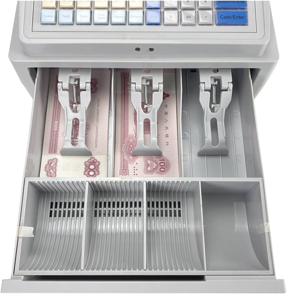 Amazon | レジスター C50 Ziguang 紙幣チェッカー、領収書印刷可能、1