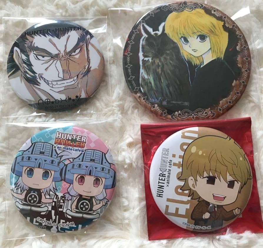 HUNTER×HUNTER】非売品缶バッジ HUNTER×HUNTER 非売品缶バッジ全4種