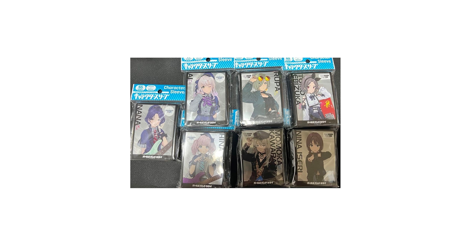 ガールズバンドクライ スリーブ セット ガルクラ ガールズバンドクライ