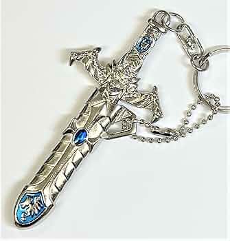 Amazon.co.jp: サヤ付龍剣キーホルダー バージョン2 シルバー : ホビー