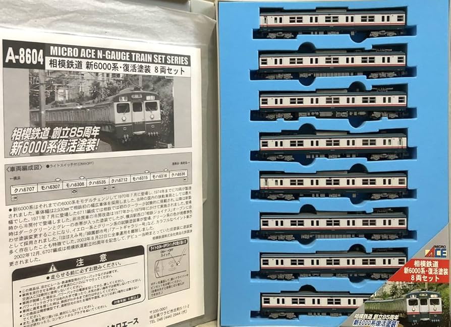 Amazon | マイクロエース A8604 相模鉄道 新6000系 復活塗装 8両セット