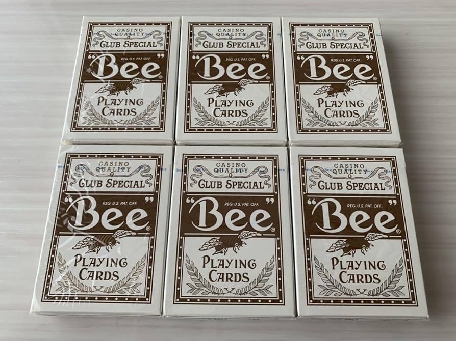 Bee wynn Playing Cards カジノ Amazon.co.jp: Wynn deck Brown 6個