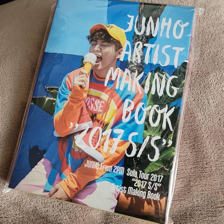 ファッション JUNHO ジュノ 写真集 一人旅 北海道 メーキングDVDつき