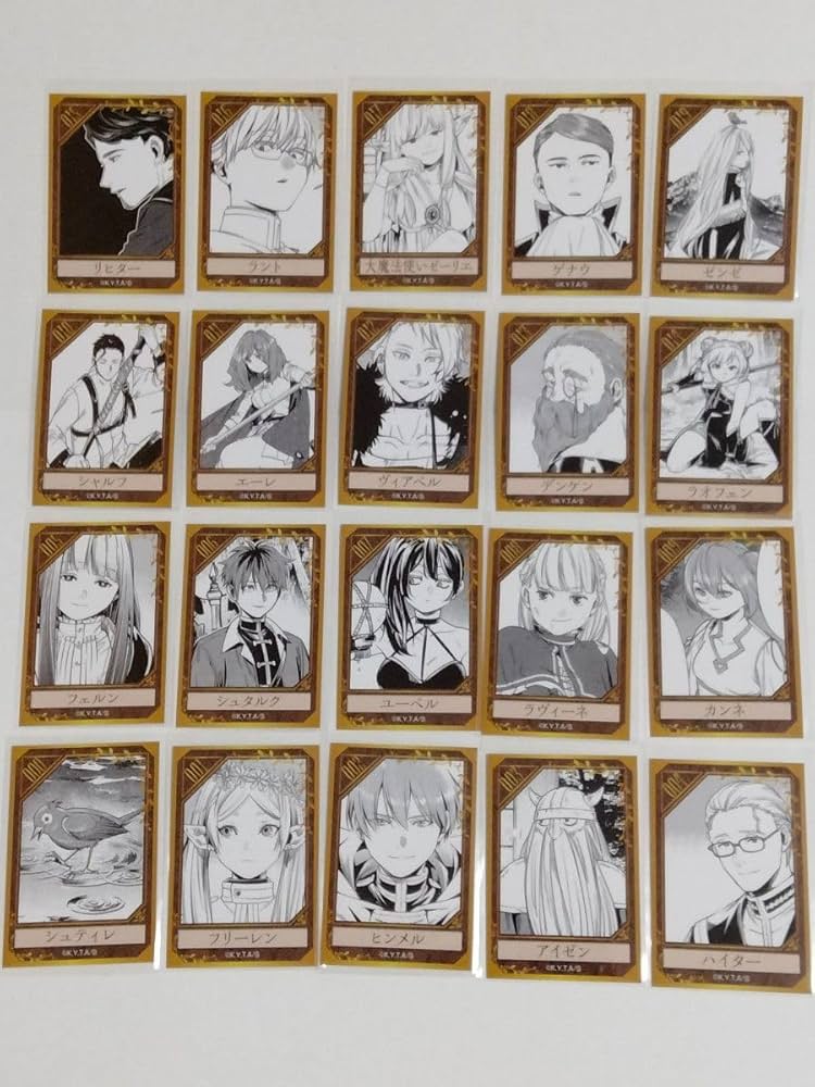 葬送のフリーレン HMV 会場限定 特典 キャラクターカード 7枚 葬送の
