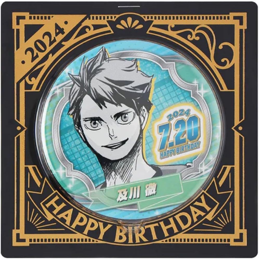 ハイキュー 及川徹 ofd one fine day缶バッジ 32個セット 及川徹OFD 缶