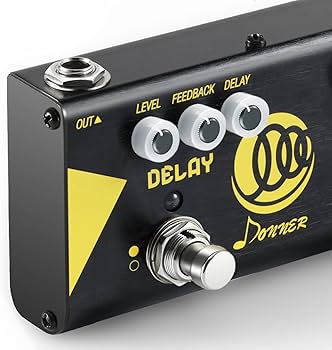 Amazon.co.jp: Donner マルチエフェクター ギター用 Alpha Cruncher