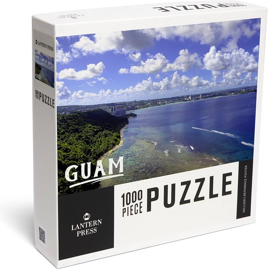 Amazon | Lantern Press 1000ピース ジグソーパズル グアム 海岸線