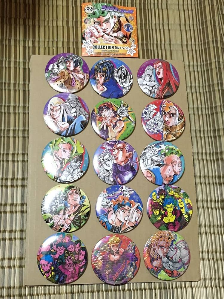 ジョジョ展 缶バッジ2点 (7部) ジョジョ展 缶バッジ2点 (7部) Amazon