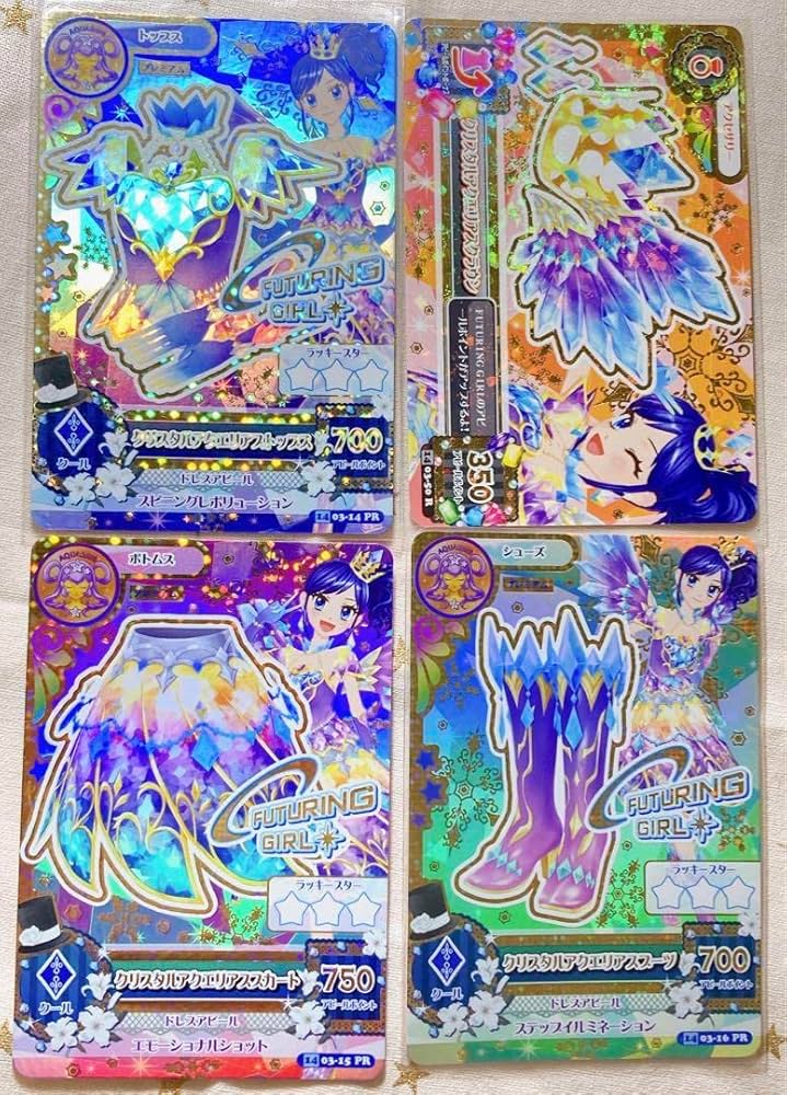アイカツ 星座ドレス ルーレット クリスタルアクエリアスコーデ 霧矢