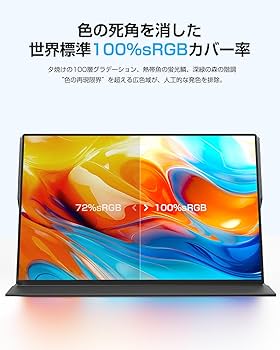 Amazon.co.jp: EVICIV 4K モバイルモニター 16インチ 高輝度 1200Nit