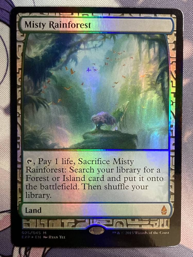 MTG 霧深い雨林 英語 Foil Amazon.co.jp: MTG 《霧深い雨林/Misty