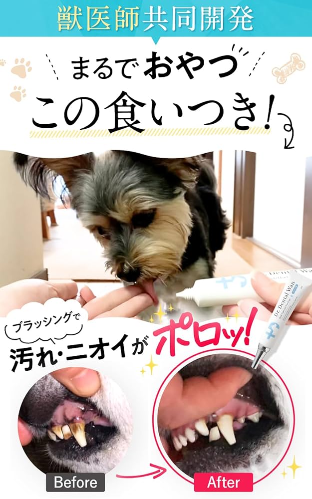ドクターデンタルワン（犬用口腔ジェル）30g×2本セット 歯ブラシ付き