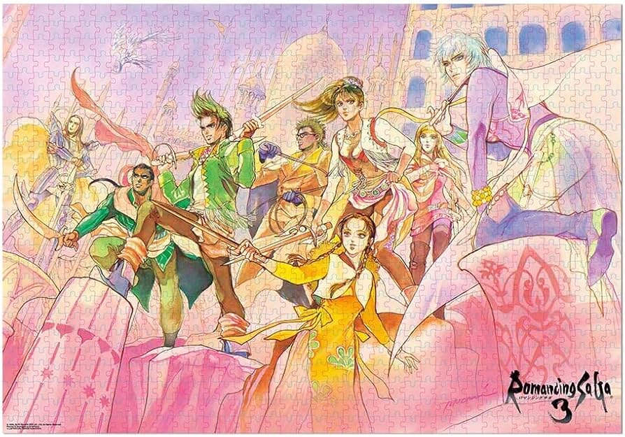 サガ シリーズ ジグソーパズル ロマサガ3 サガフロ Amazon