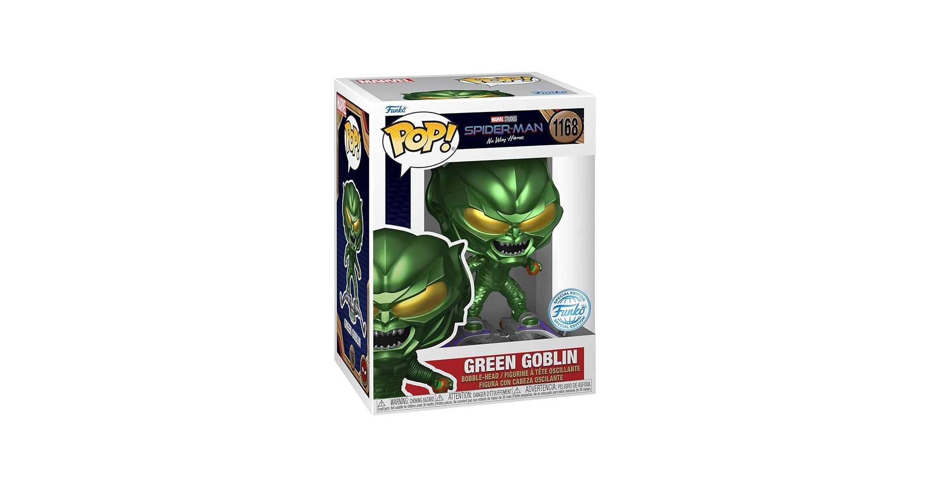 Amazon.com: Pop! Marvel: Spider-Man: No Way Home - Green Goblin