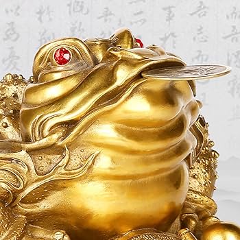 Amazon.co.jp: 三脚蛙 三本脚の蛙 三脚蟾蜍 銭蛙 カエル 銅製 北斗七星