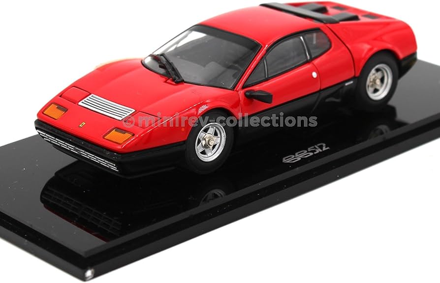 Amazon.co.jp: 京商 1/43 フェラーリ 512BB レッド K05011R 完成品