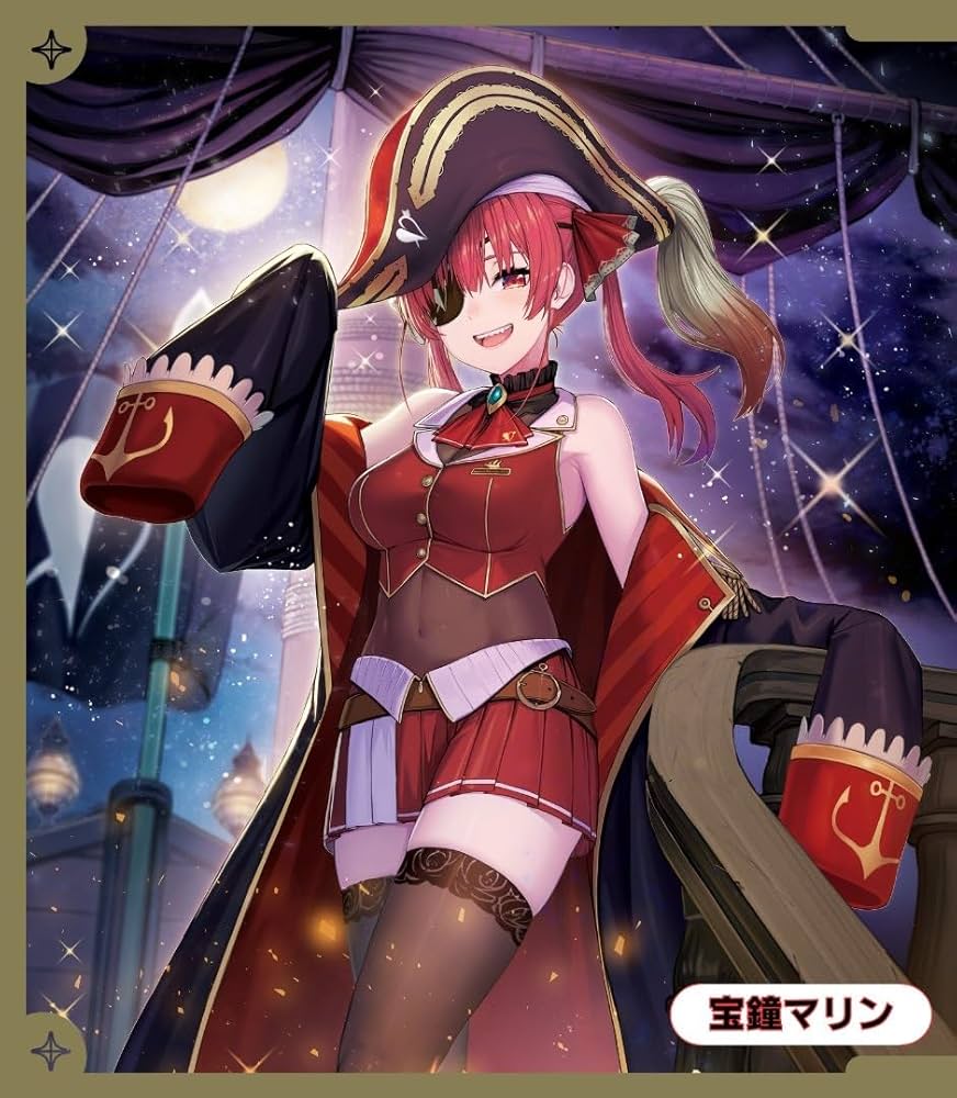 ホロカ 宝鐘マリン SEC サイン ホロライブオフィシャルカードゲーム 宝