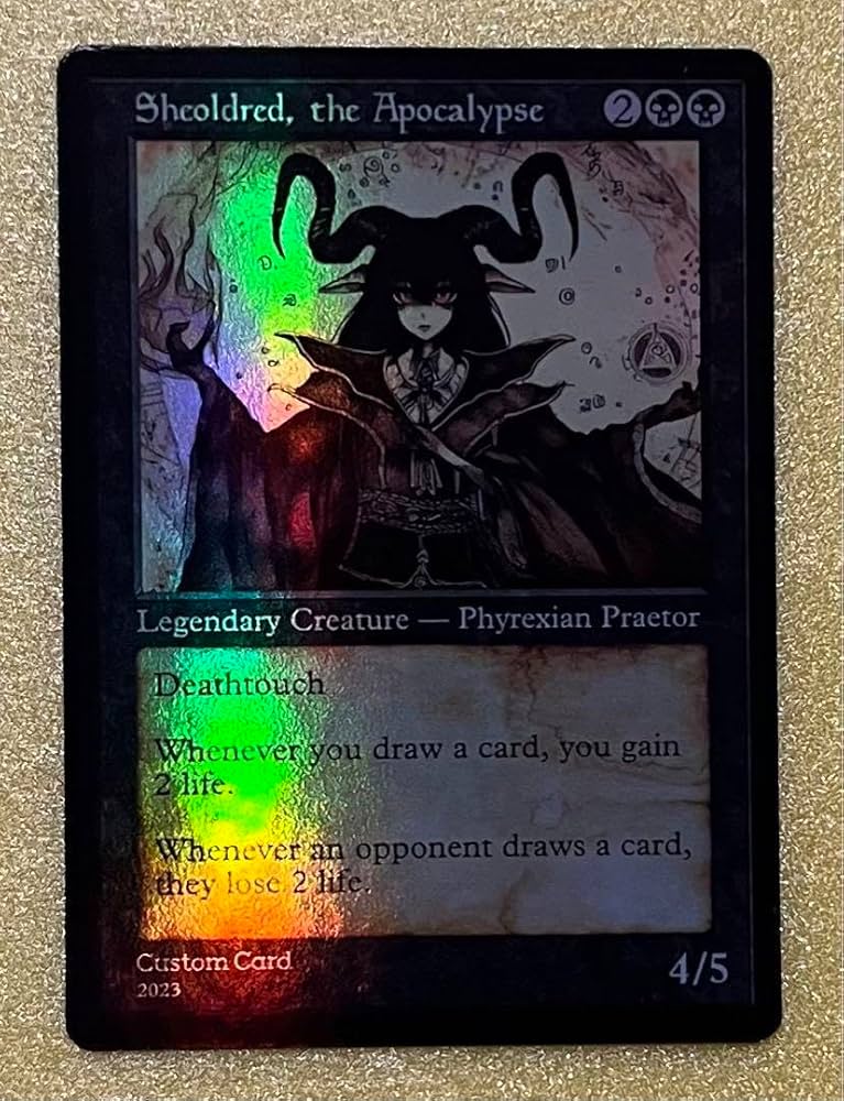 MTG 黙示録、シェオルドレッド 2枚セット プロモ 日本語 MTG 黙示録