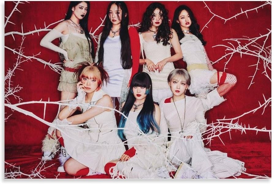 Amazon.co.jp: 歌手 HANA ハナ Debut Single Rose アルバムキャンバス