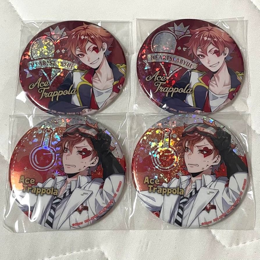 ツイステ エース 缶バッジ 【公式通販】