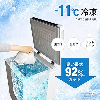 Amazon.co.jp: サンカ 【冷やすゴミ箱】CLEAN BOX イヤな臭いを凍らせ