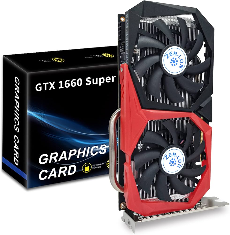 Amazon | ZER-LON GeForce GTX 1660 Super 6GB グラフィックスカード