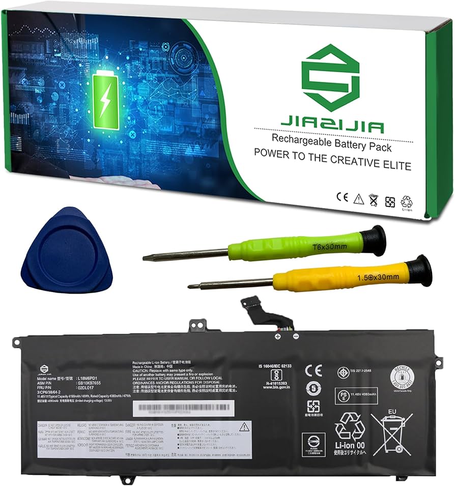Amazon.com: JIAZIJIA 02DL017 L18M6PD1 SB10K97655 Laptop Battery
