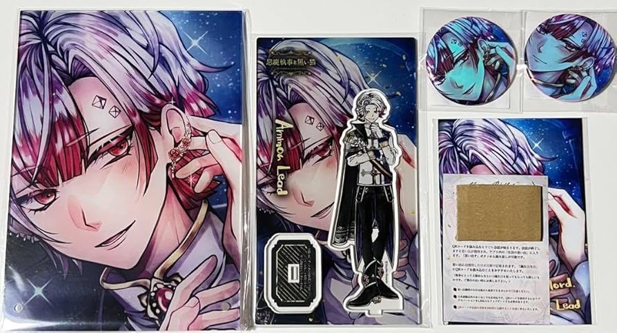 あくねこ アモン バースデー缶バッジ2025 🌹アモンBirthdayグッズ 2025