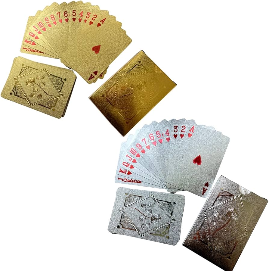 Amazon.co.jp: 2点セット プラスチックトランプ 防水トランプ 耐久性