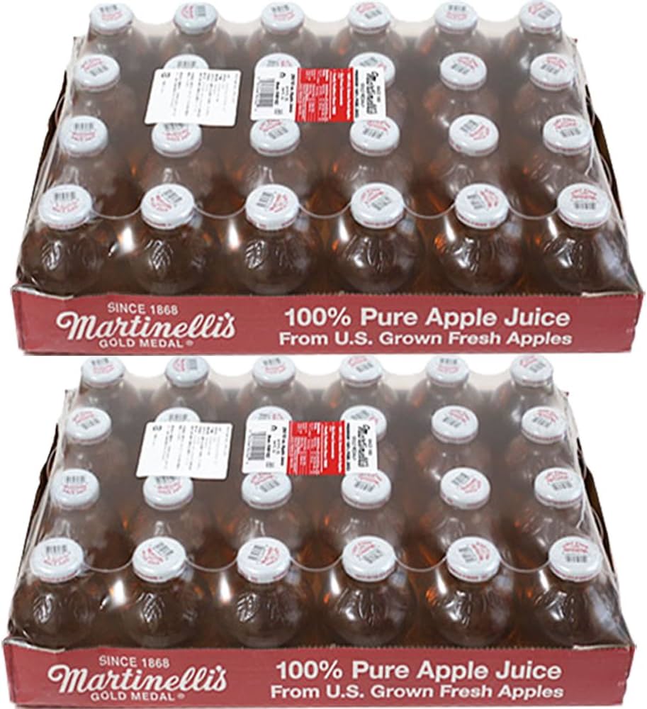 Amazon.co.jp: マルティネリ アップルジュース ストレート 296ml×24