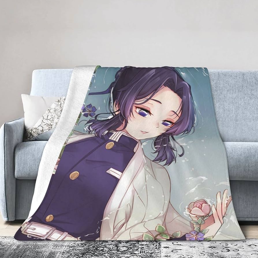 Amazon.co.jp: アニメ 鬼殺隊 胡蝶しのぶ こちょうしのぶ 毛布