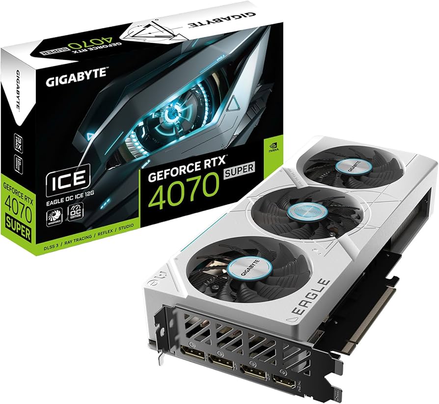 Amazon.com: GIGABYTE GeForce RTX 4070 Super Eagle OC ICE 12G