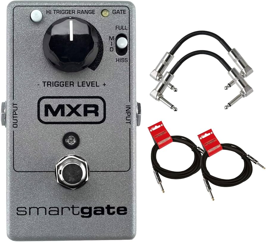 Amazon.com: MXR M-135 Smart Gate Noise Gate Pedal with 4 Free