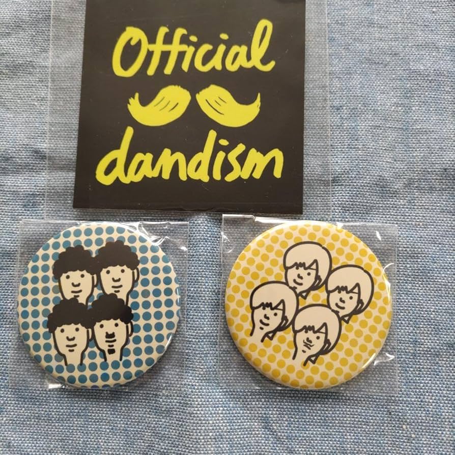 Amazon.co.jp: ヒゲダン Official髭男dism 缶バッジシール : おもちゃ