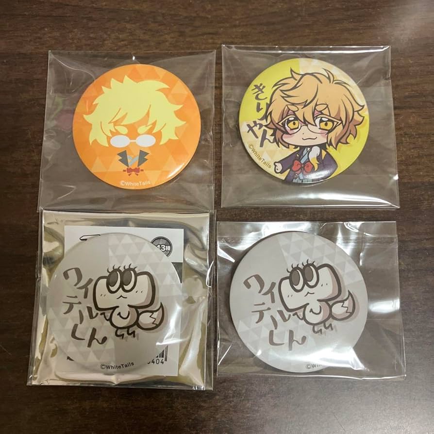 ワイテルズ スマイル ポップアップ POPUP PUS 缶バッジ ワイテルズ